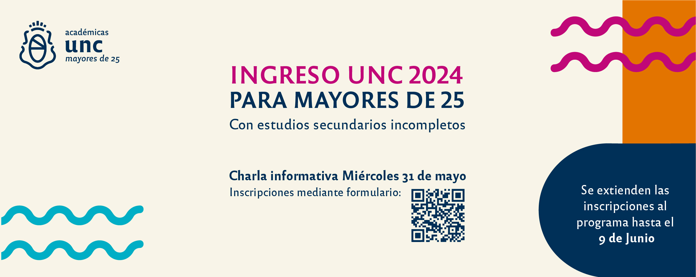 Ingreso UNC 2024 mayores de 25 Universidad Nacional de Córdoba
